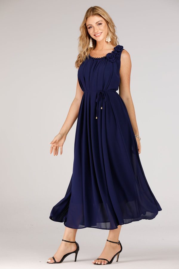 Blue Long Evening Dress